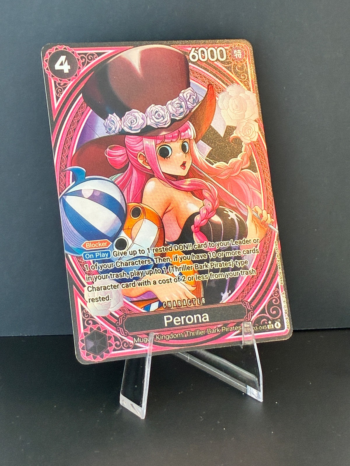 One Piece Perona EB03-045 SR Alt Art Custom/Fan Art