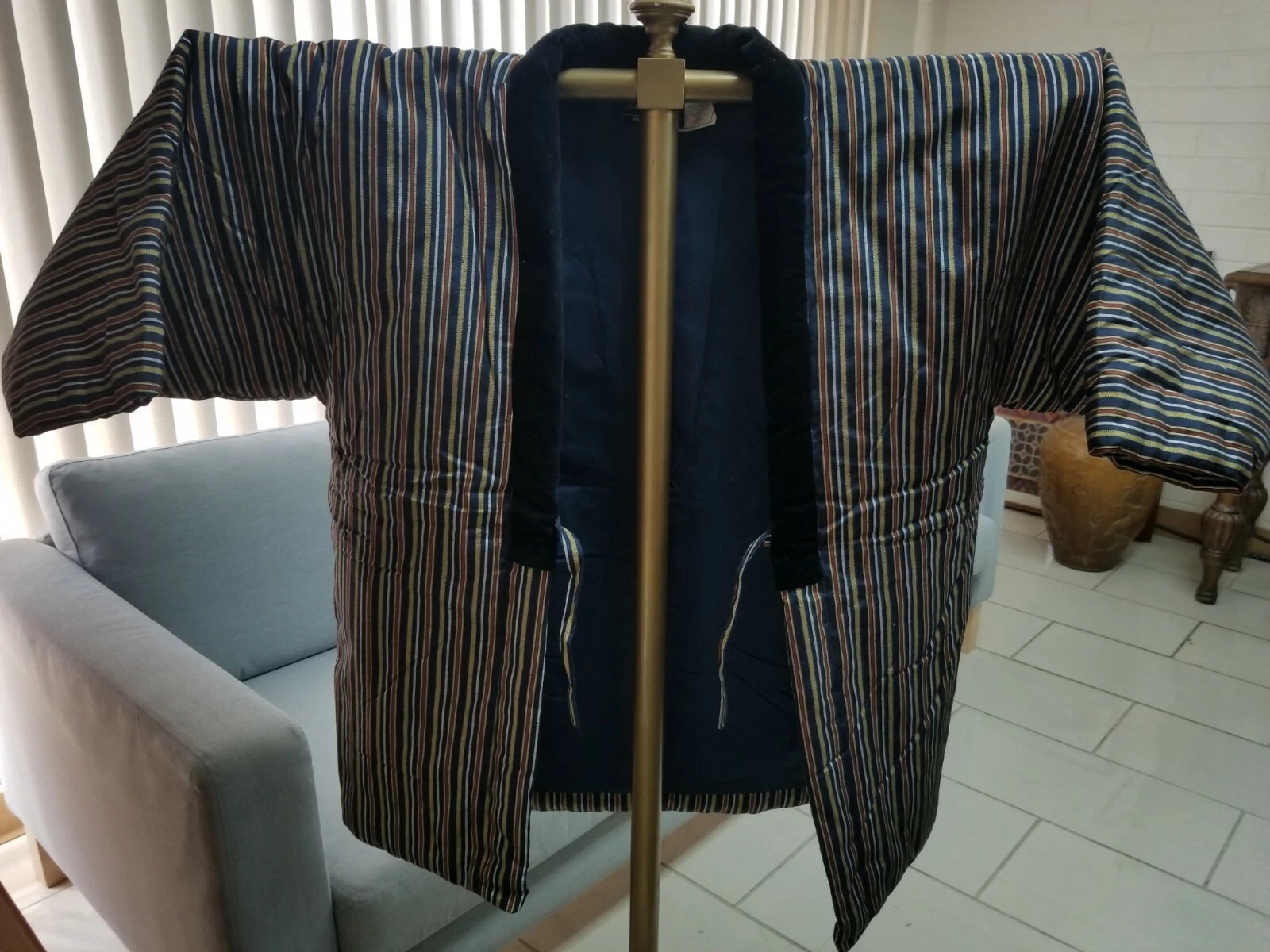 Vintage Hanten House Kimono Jacket Hantenya Hand Made Mint Condition