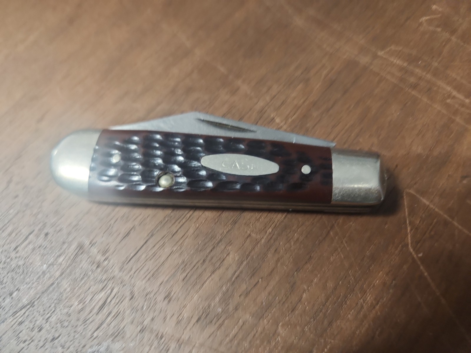 Vintage Case xx 6235 1/2 2 Blade 3 Dot Jack Knife 1977 Vintage Case xx 6235 1/2 2 Blade 3 Dot Jack Knife 1977