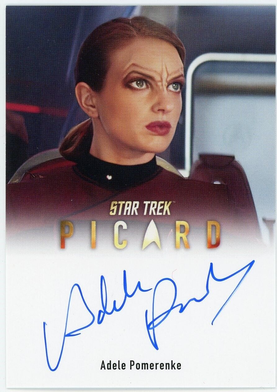 Star Trek Picard Seasons 2, 3 A58 Adele Pomerenke Autograph (Full Bleed) LIMITED