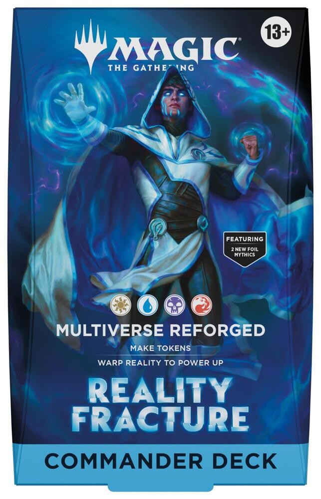 MTG Reality Fracture Multiverse Reforged Commander Deck SEALED (PRESALE 10/2/26) MTG Reality Fracture Multiverse Reforged Commander Deck SEALED (PRESALE 10/2/26)