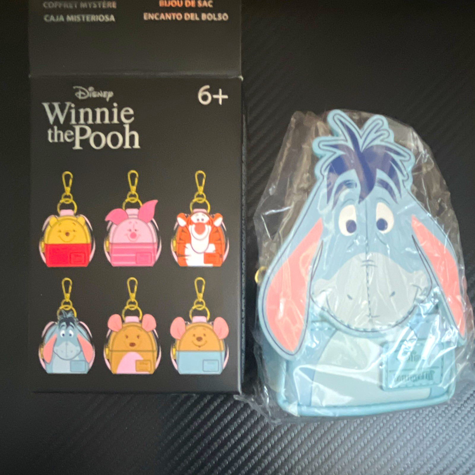 Disney Winnie the Pooh Eeyore Backpack Keychain Disney Winnie the Pooh Eeyore Backpack Keychain
