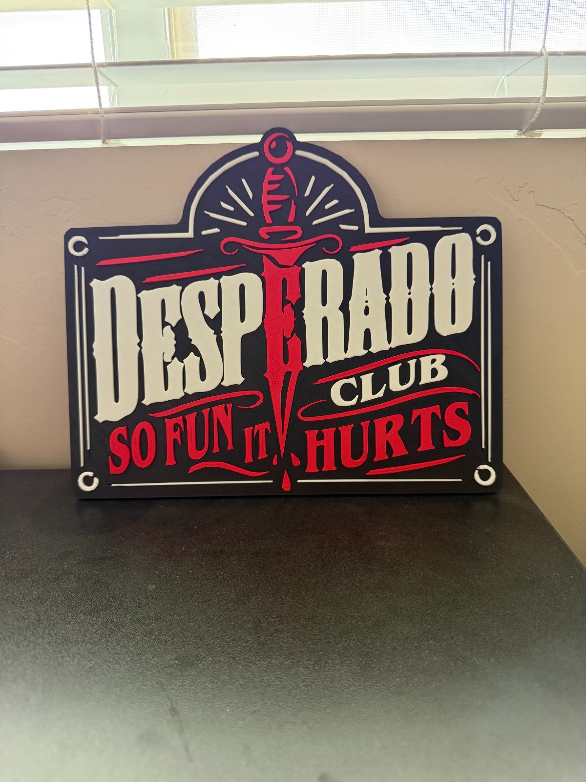 Dungeon Crawler Carl The Desperado Club Sign Dungeon Crawler Carl The Desperado Club Sign