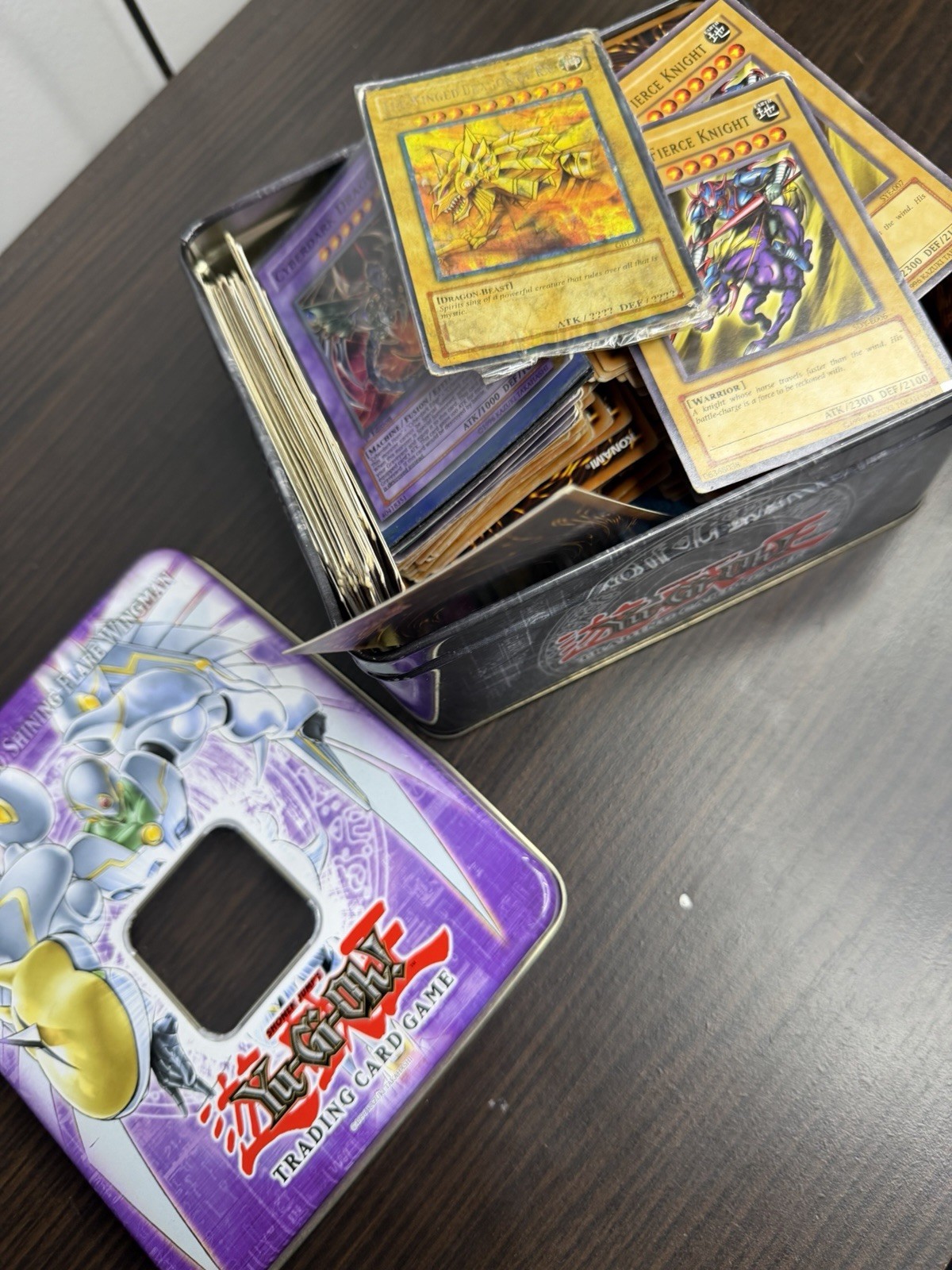 Yu-Gi-Oh Vintage Cards Bundle Job Lot with collectible tin Yu-Gi-Oh Vintage Cards Bundle Job Lot with collectible tin
