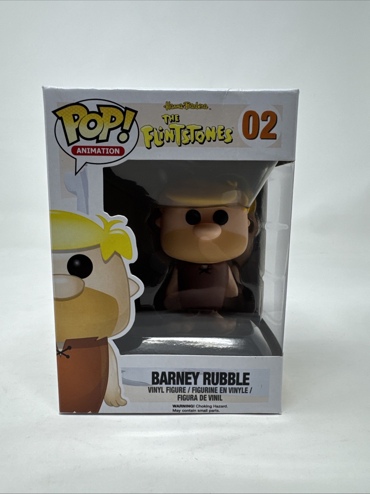 Funko Pop Vinyl: The Flintstones - Barney Rubble #02 BOX DAMAGE
