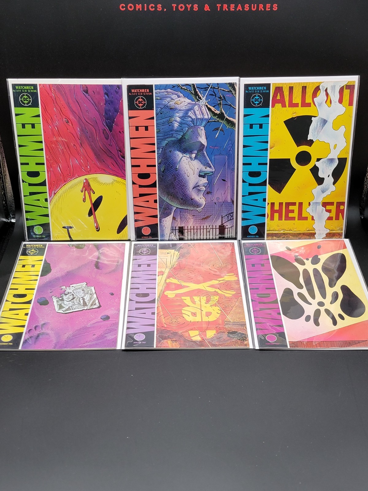 Watchmen #1 - 12 • DC • 1986/87 • Full Run Complete Set Watchmen #1 - 12 • DC • 1986/87 • Full Run Complete Set