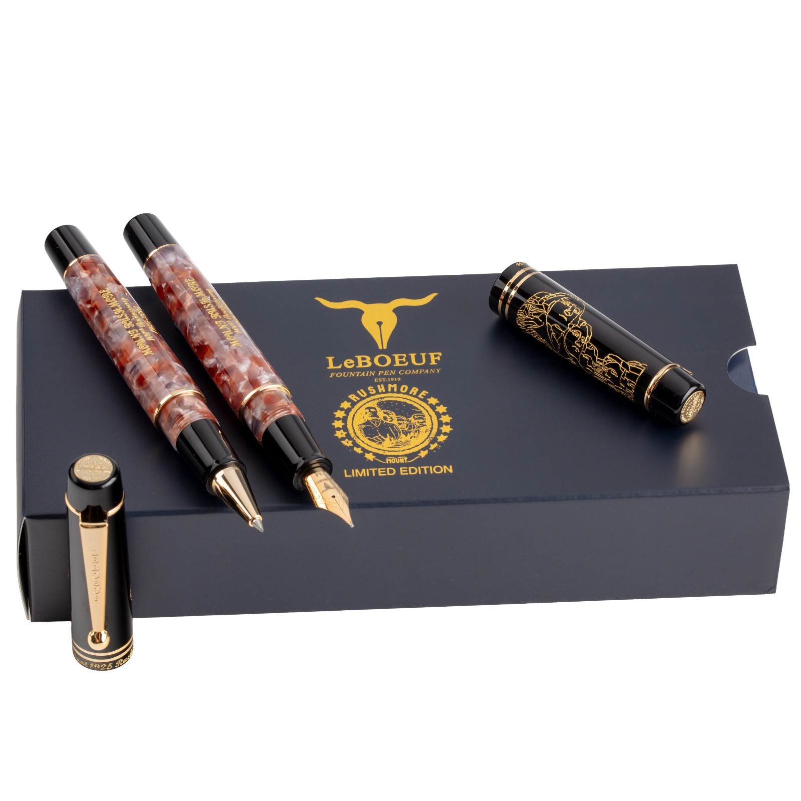 New LeBOEUF Mount Rushmore 100th Anniversary Limited Edition Roller Ball Pen New LeBOEUF Mount Rushmore 100th Anniversary Limited Edition Roller Ball Pen