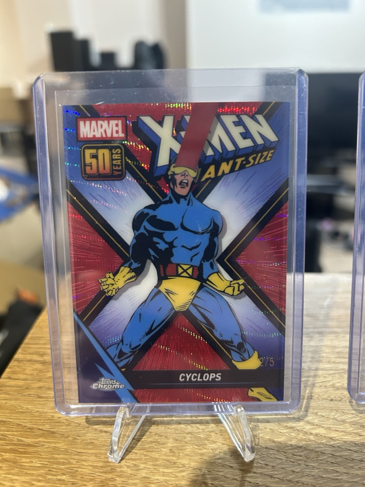 2025 Topps Chrome Marvel, Giant Size X-Men Cyclops /5/25/50 2025 Topps Chrome Marvel, Giant Size X-Men Cyclops /5/25/50