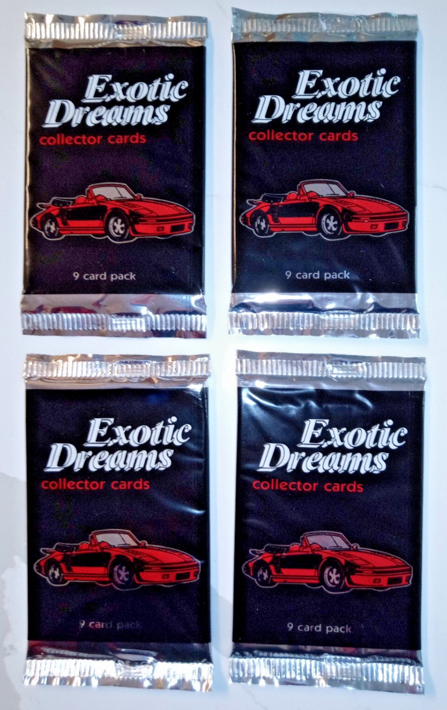1992 Exotic Dreams ✨ Collector Cards ✨ Mint Vintage ✨ 4 Sealed Packs Lot 1992 Exotic Dreams ✨ Collector Cards ✨ Mint Vintage ✨ 4 Sealed Packs Lot