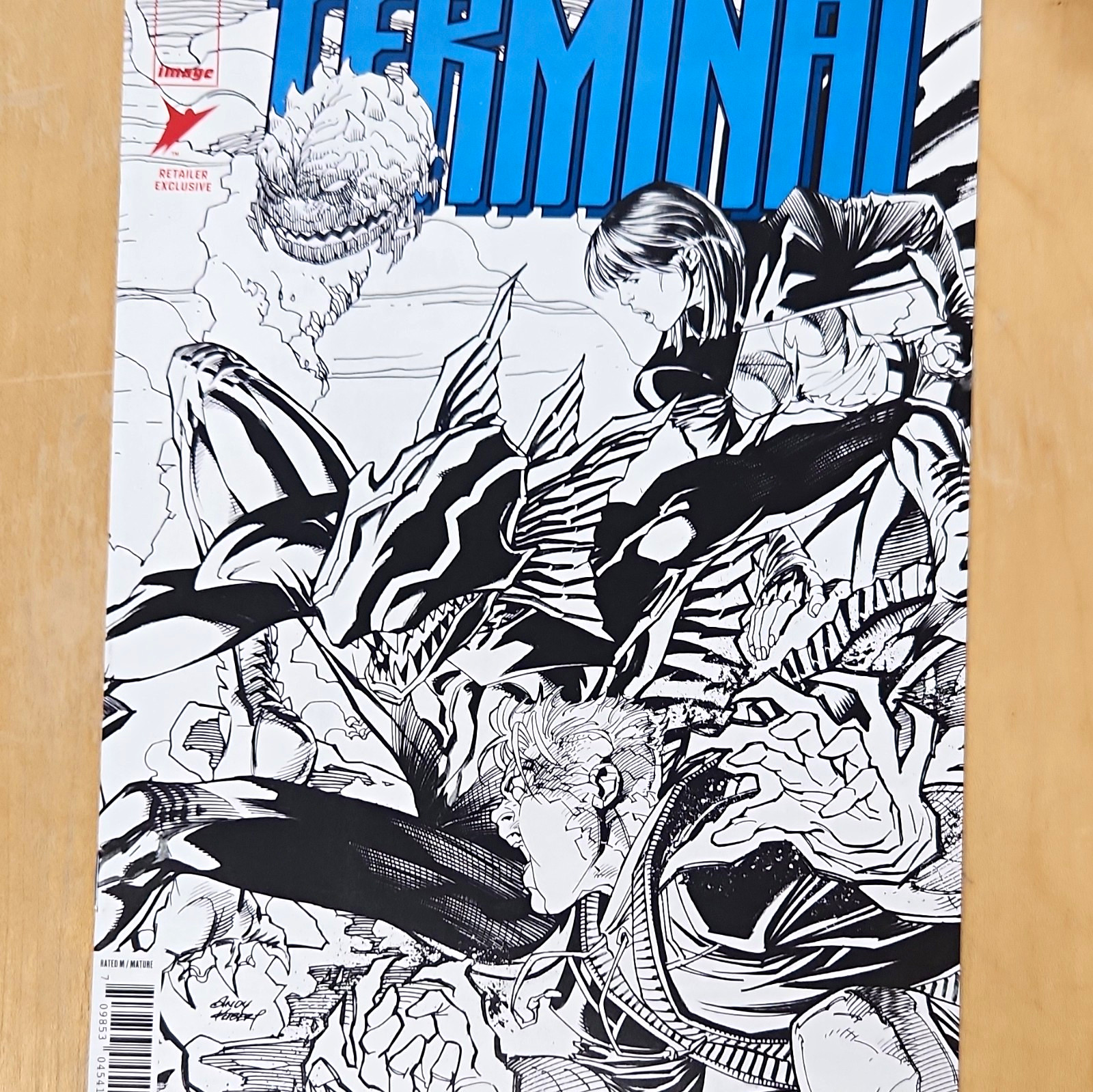 Terminal #1 Ashcan Retailer Exclusive Kubert Connecting Variant Image 2026 Terminal #1 Ashcan Retailer Exclusive Kubert Connecting Variant Image 2026