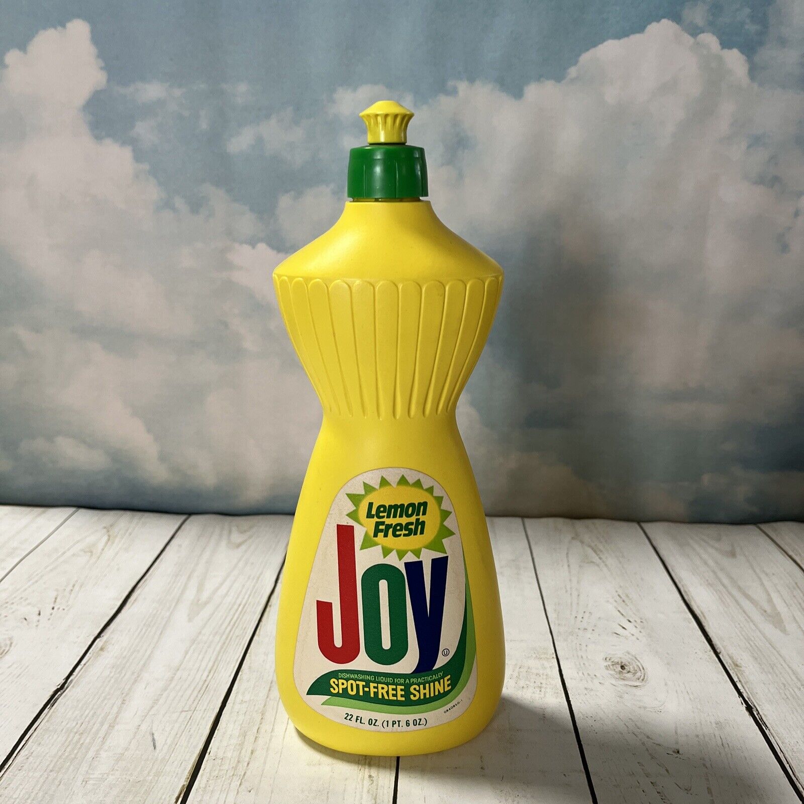 Vintage Joy Dishwashing Liquid Soap Dish Wash Detergent  12 FL. OZ Full Bottle