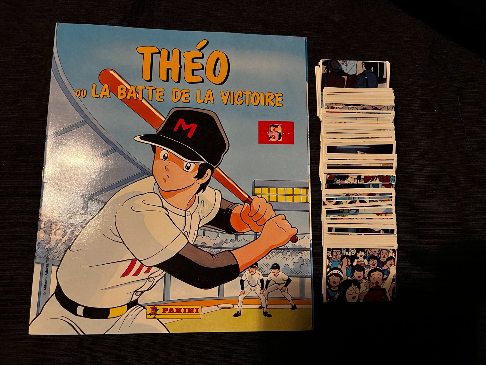 EMPTY ALBUM + COMPLETE SET PANINI THEO THE BAT OF VICTORY 1991 + KDO MINT EMPTY ALBUM + COMPLETE SET PANINI THEO THE BAT OF VICTORY 1991 + KDO MINT