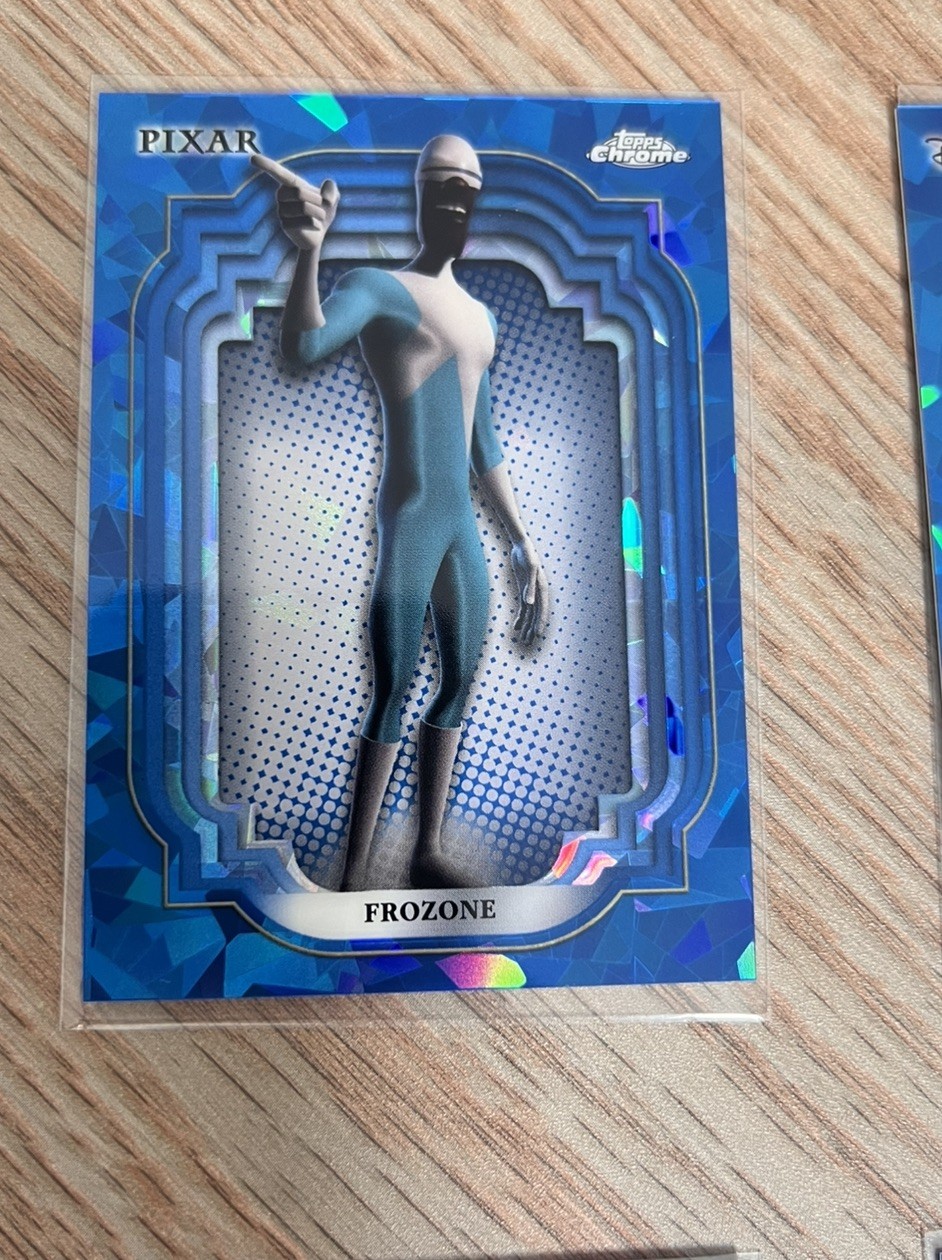 2024 Topps Chrome Sapphire Edition Disney #5 Frozone 2024 Topps Chrome Sapphire Edition Disney #5 Frozone