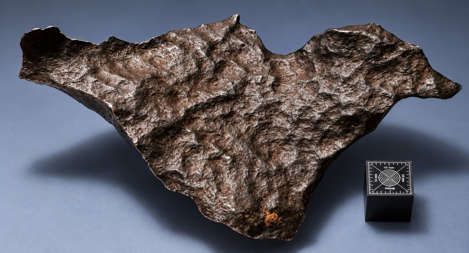 Gebel Kamil Iorn Meteorite ~ 354.8 grams ~ Beautifully Sculptured - Stunning