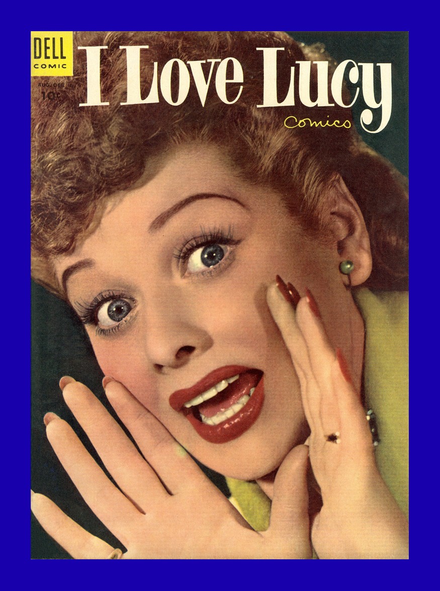 I Love Lucy #3 - 1st Standalone Issue Lucille Ball Photo Cover - Dell 1954 VF/NM I Love Lucy #3 - 1st Standalone Issue Lucille Ball Photo Cover - Dell 1954 VF/NM