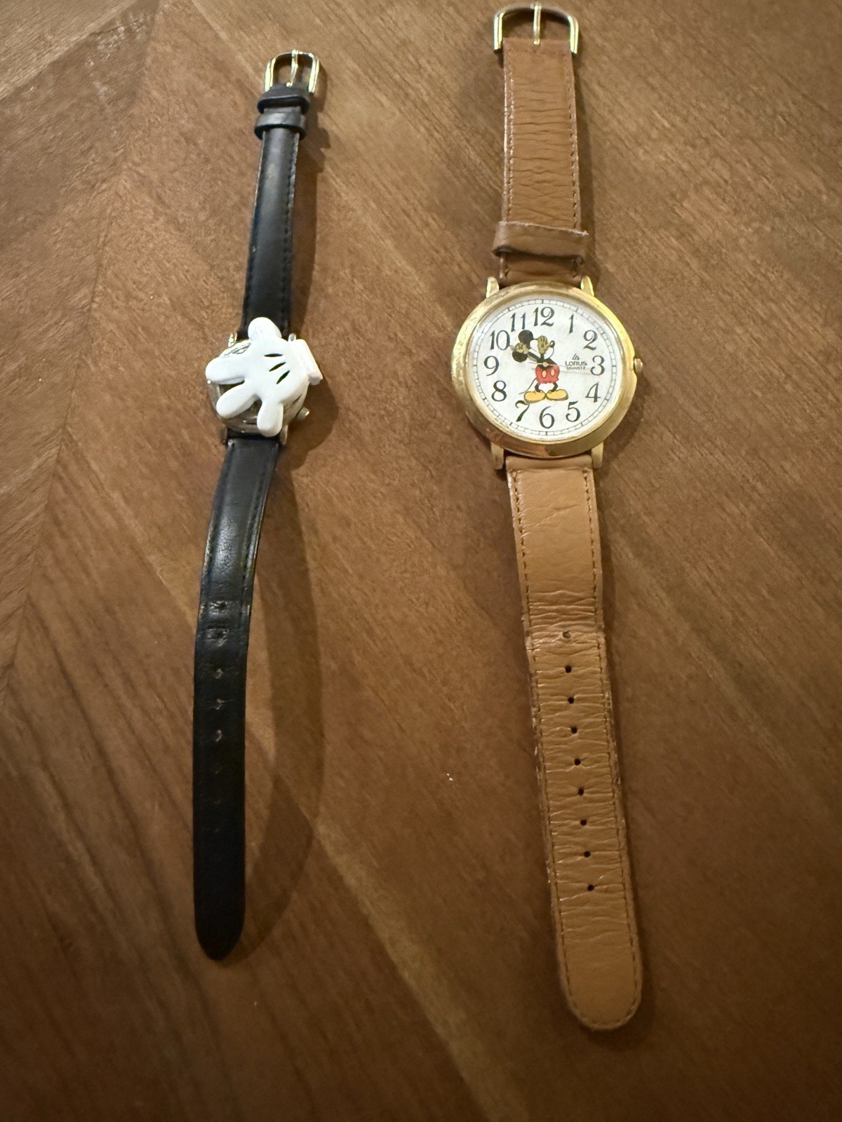 Two vintage Disney Mickey Mouse Watches
