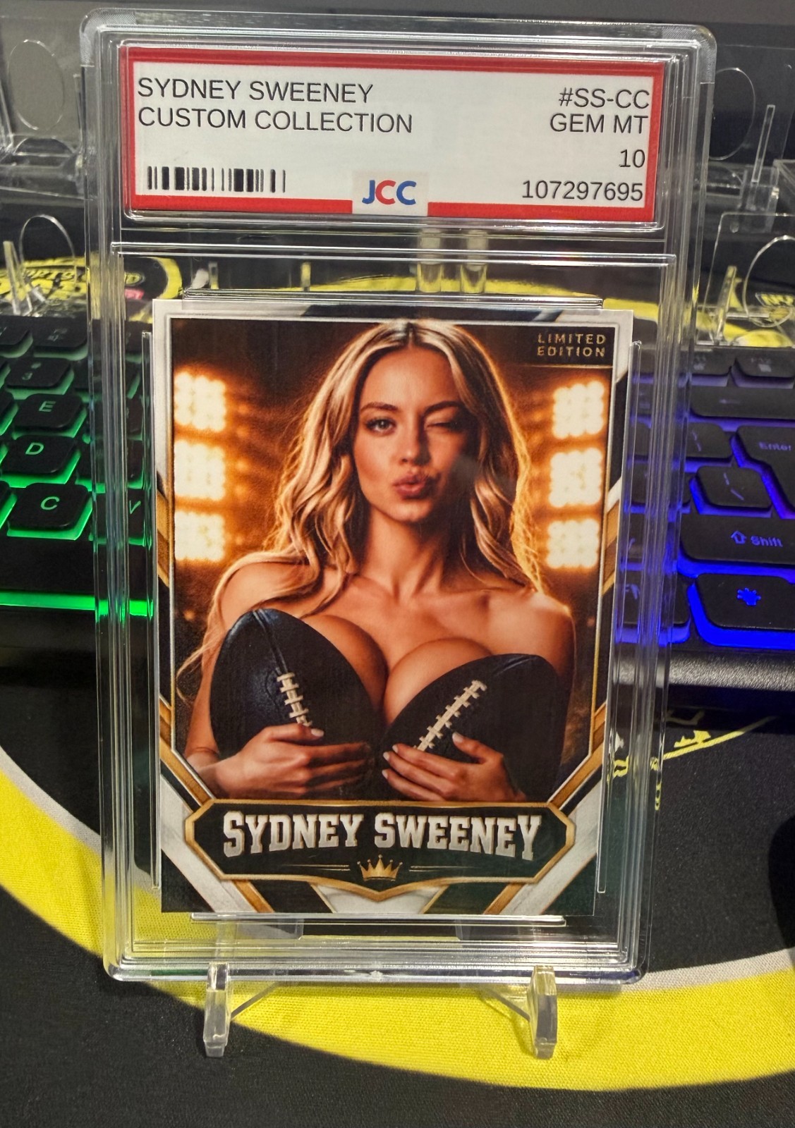 Sydney Sweeney Custom Collection-Novelty Card-Euphoria-Custom Slab Sydney Sweeney Custom Collection-Novelty Card-Euphoria-Custom Slab