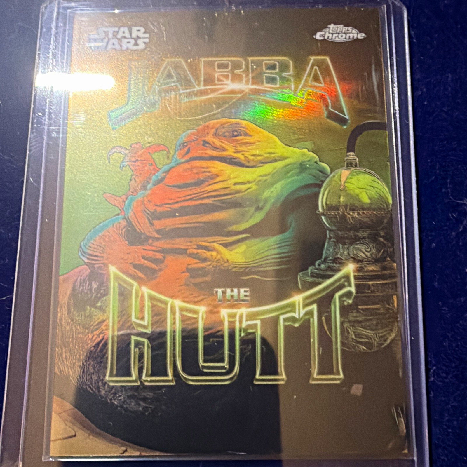 Topps 2026 Chrome Star Wars Jabba the Hutt Galactic Maximalists Art #GMAX-JABBA Topps 2026 Chrome Star Wars Jabba the Hutt Galactic Maximalists Art #GMAX-JABBA