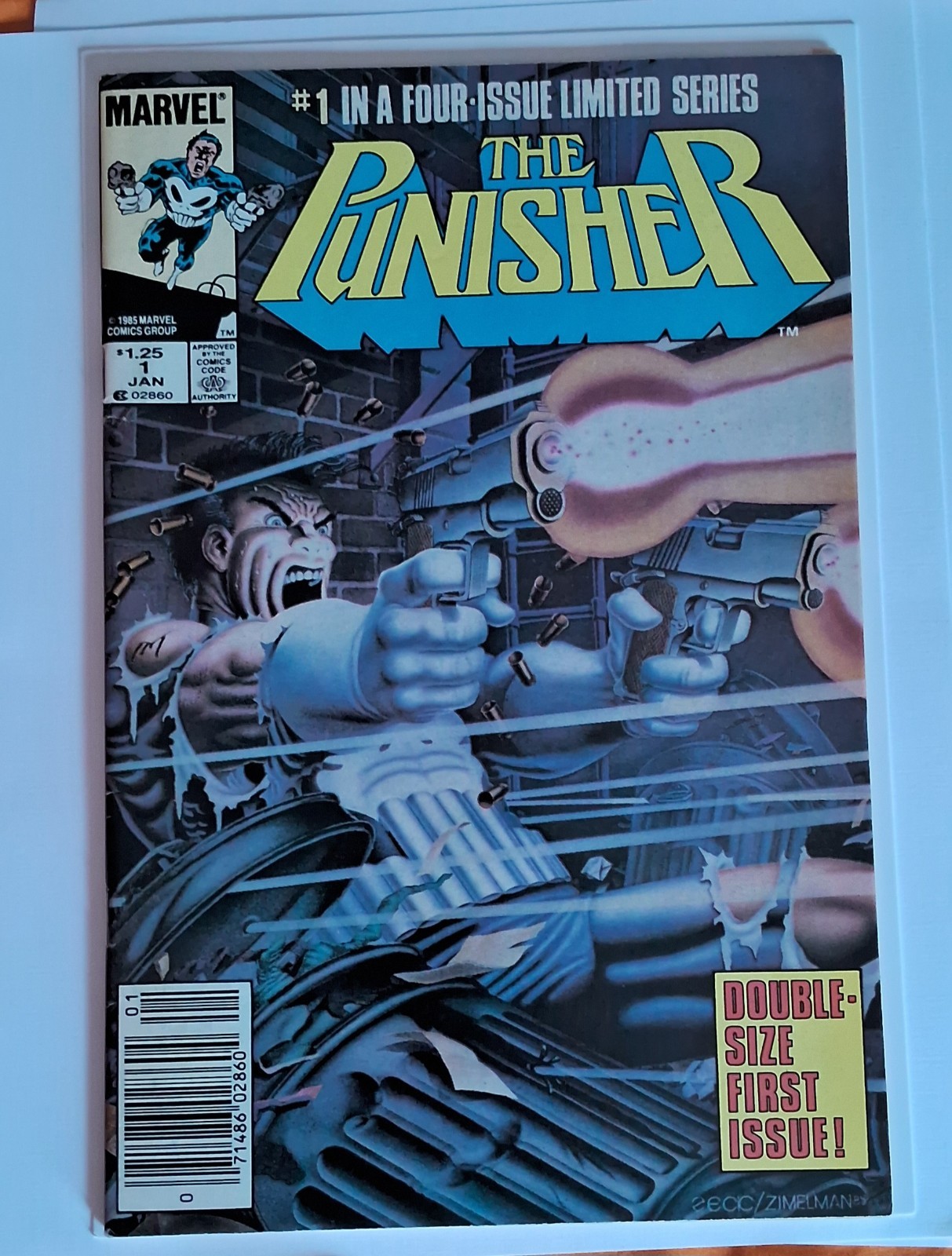The Punisher #1 (Marvel Comics January 1986) Newstand