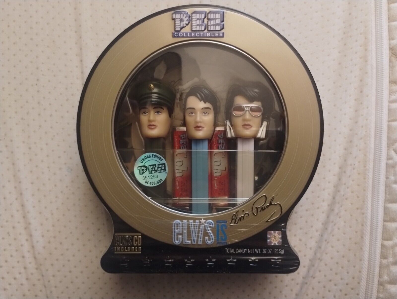 Elvis Presley PEZ Collectables Sealed Package