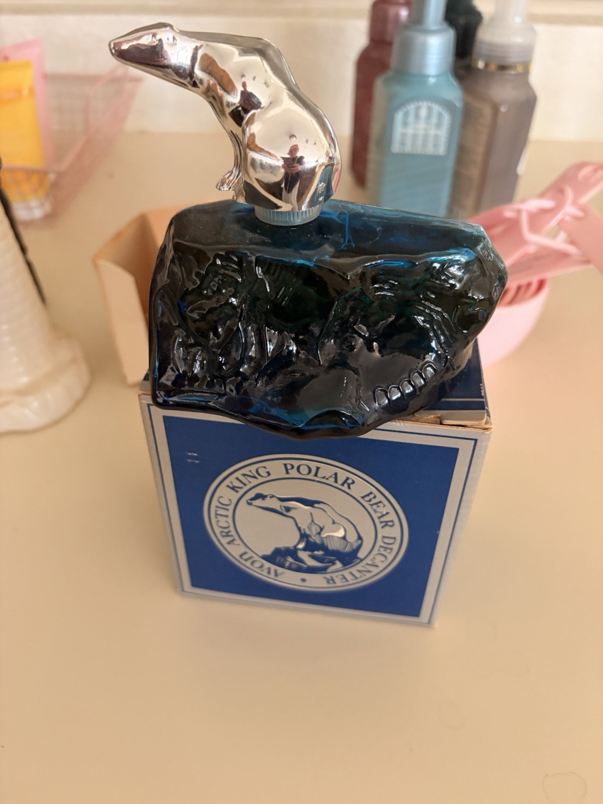 Avon Cologne Botle Vintage, 80% Full