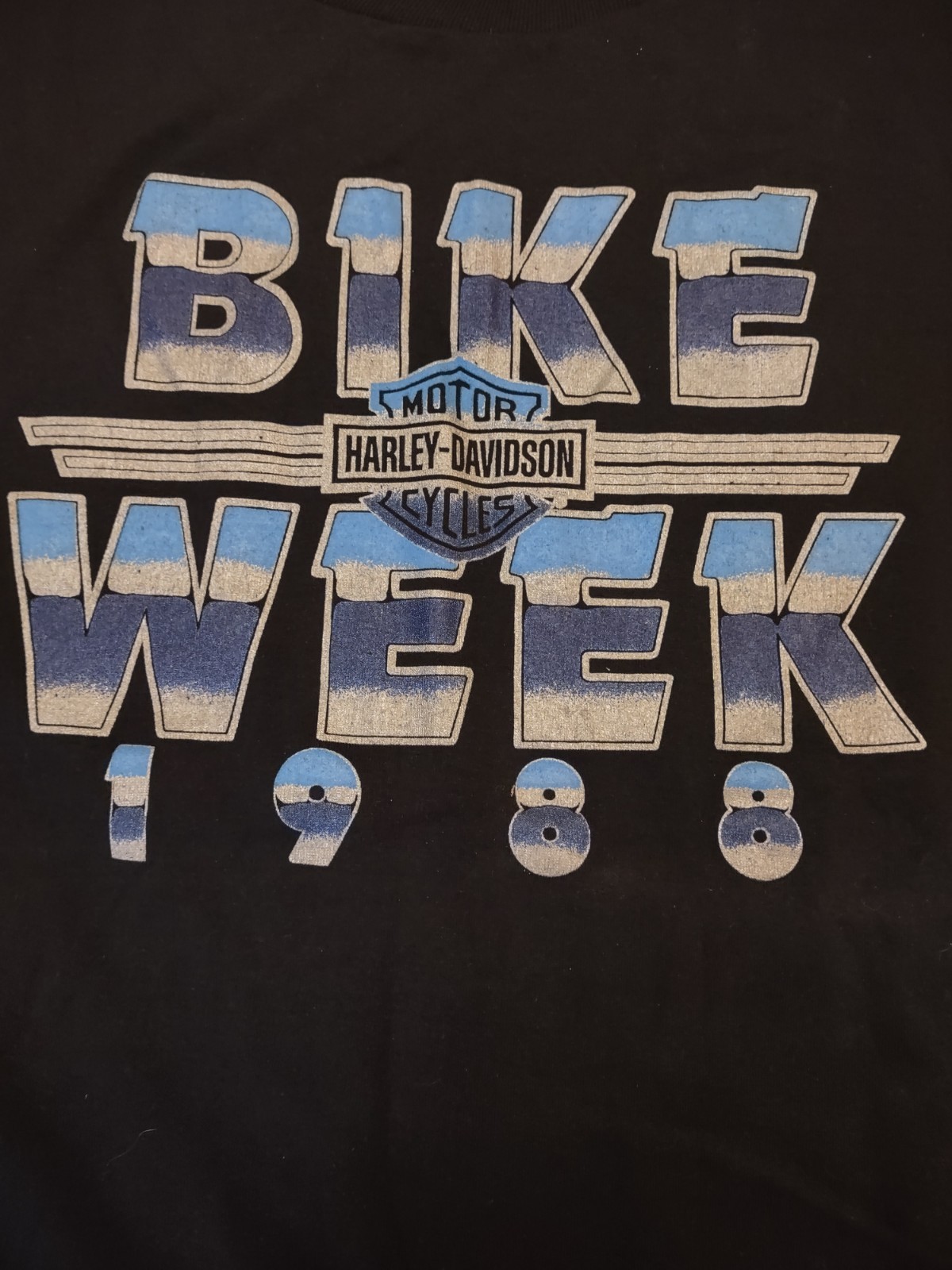 Harley Davidson Vintage t shirt XL 1988 BIKE WEEK Daytona Beach GREAT CONDITION Harley Davidson Vintage t shirt XL 1988 BIKE WEEK Daytona Beach GREAT CONDITION