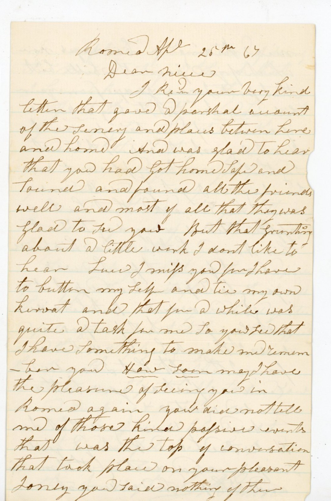 1867 Antique Handwritten Letter Romeo Michigan Family History Ephemera Vintage 1867 Antique Handwritten Letter Romeo Michigan Family History Ephemera Vintage