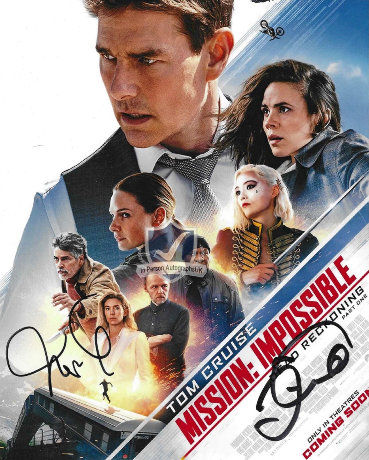 Tom Cruise Signed 10x8 Photo Mission Impossible OnlineCOA AFTAL #12