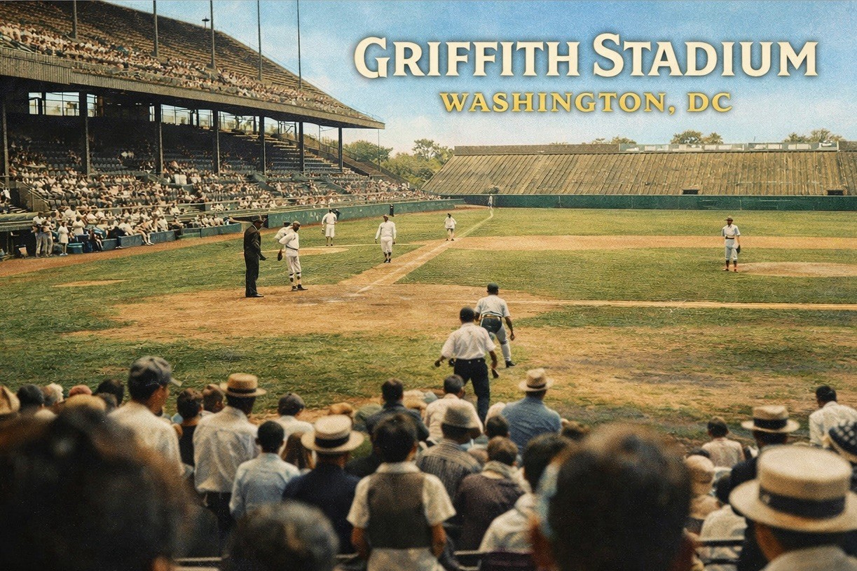 Griffith Stadium, Washington, DC MODERN Postcard Baseball B461 Griffith Stadium, Washington, DC MODERN Postcard Baseball B461