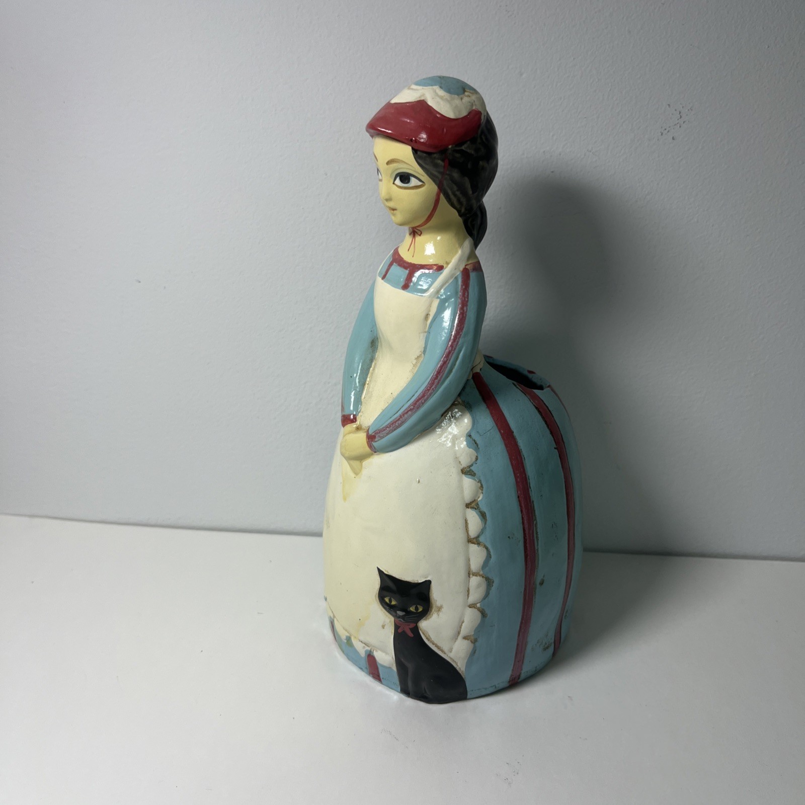 1966 Hong Horizon Paper-Mache Doll Planter 1966 Hong Horizon Paper-Mache Doll Planter