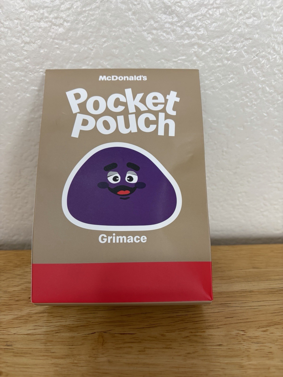 McDonald’s Pocket Pouch – Grimace 2025 Asia Exclusive McDonalds Box