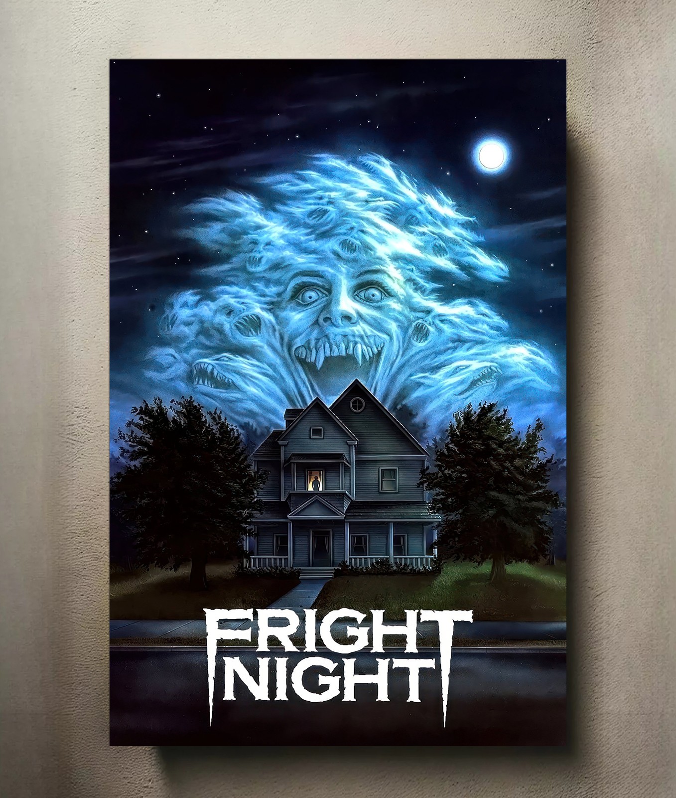 Fright Night 8x12 Metal Movie Poster Sign Fright Night 8x12 Metal Movie Poster Sign