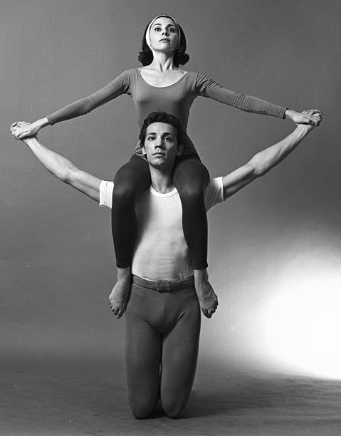 Dancer choreographer Anna Sokolow Dancers Julie Arenal 1964 OLD BALLET PHOTO Dancer choreographer Anna Sokolow Dancers Julie Arenal 1964 OLD BALLET PHOTO