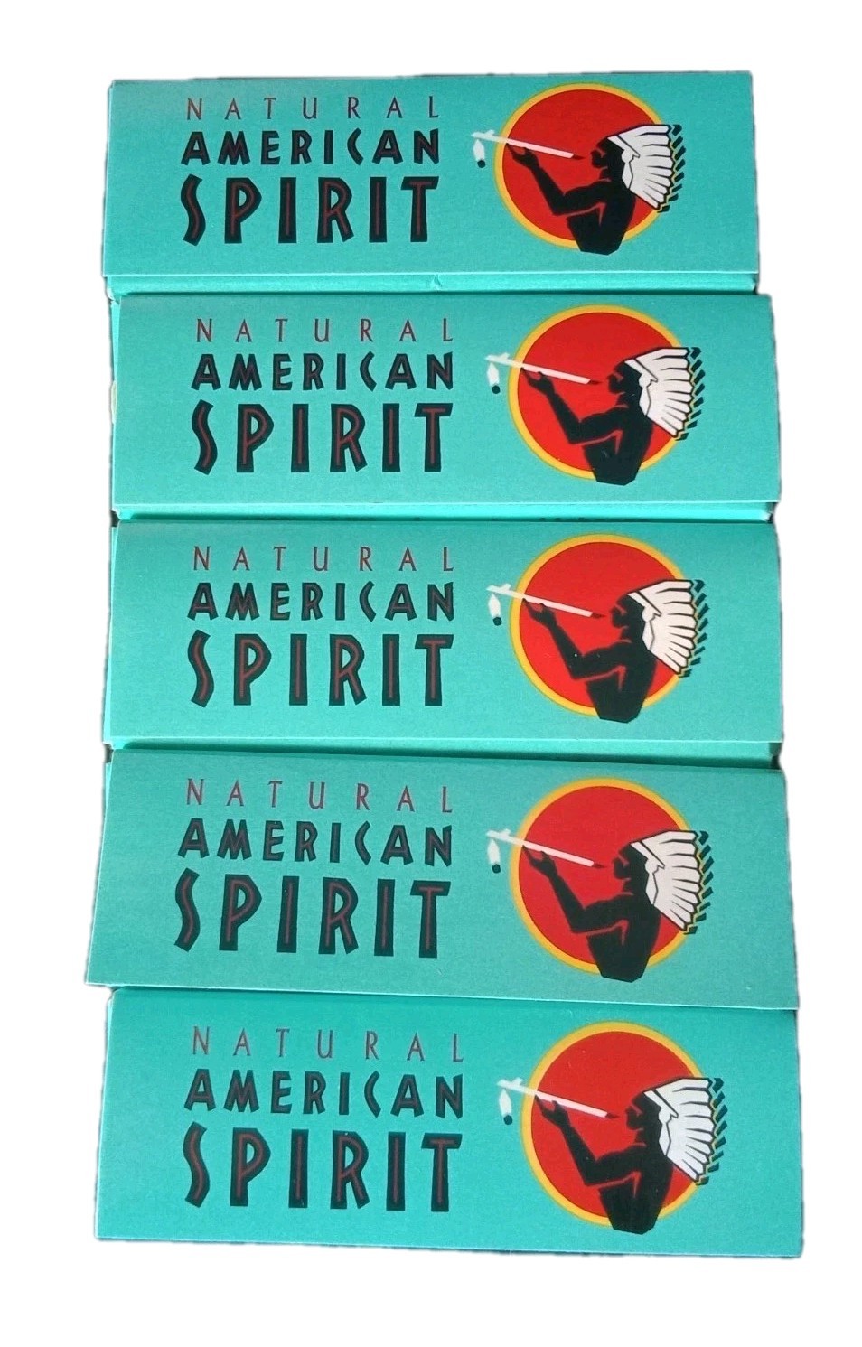 Vintage Natural American Spirit Rolling Papers Lot of 5 Packs 50 Sheets Each Vintage Natural American Spirit Rolling Papers Lot of 5 Packs 50 Sheets Each