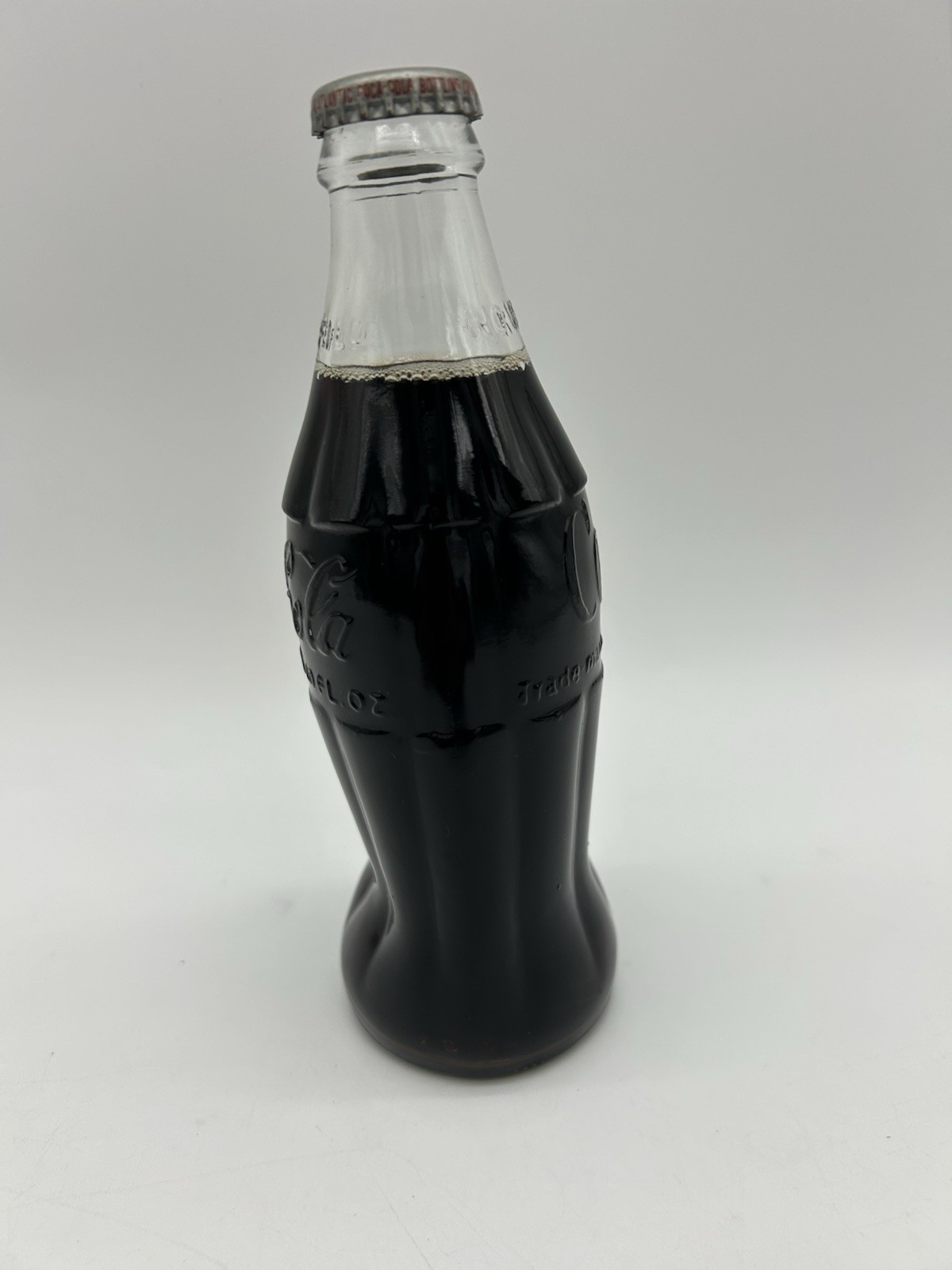 Rare VTG FACTORY DEFORMED COCA-COLA BOTTLE MCLEAN VA. Collapsed skirt on bottom.
