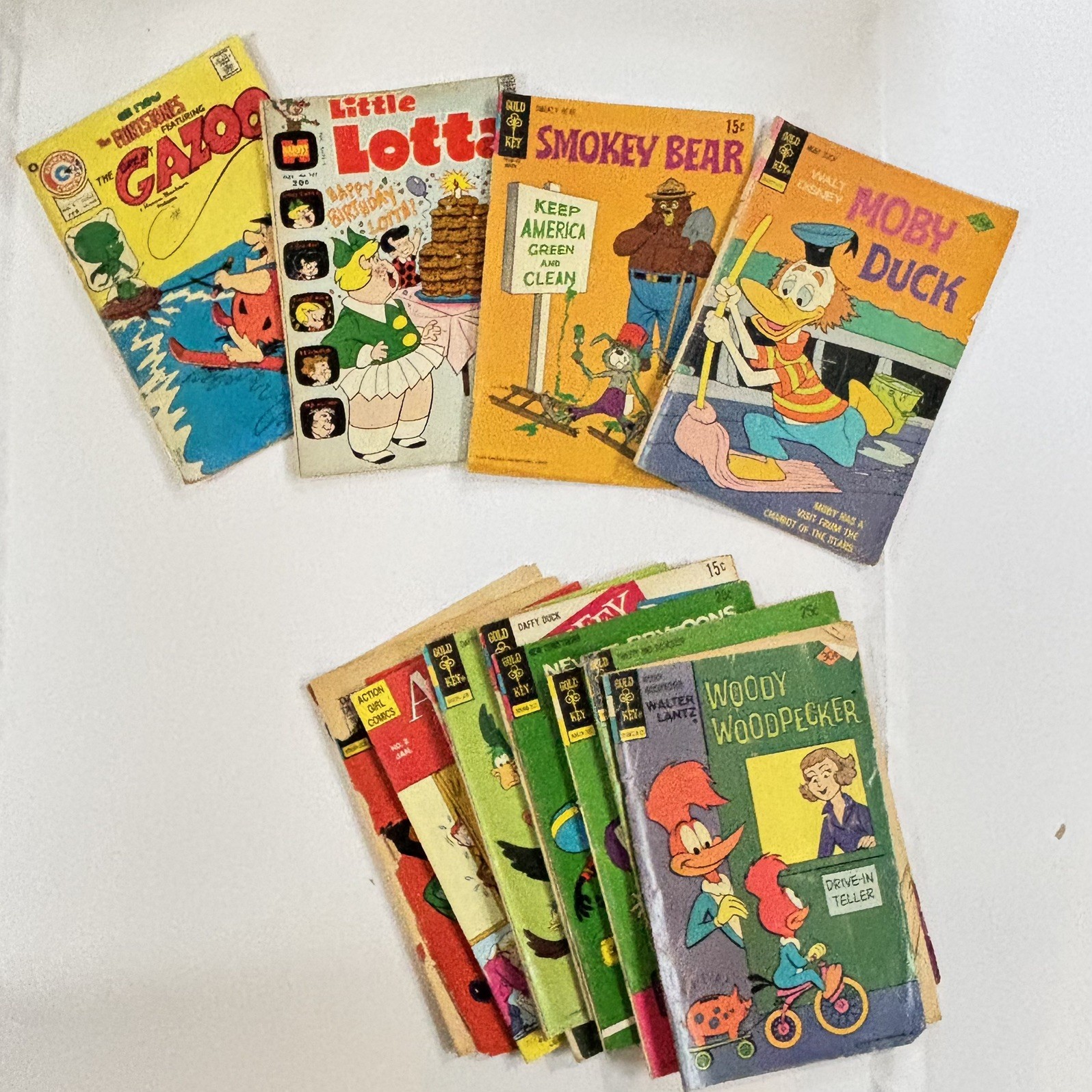 Vintage Looney Tunes Comics 1950s 60s Lot Of 14 Gold Key/Charlton/Whitman/Harvey Vintage Looney Tunes Comics 1950s 60s Lot Of 14 Gold Key/Charlton/Whitman/Harvey