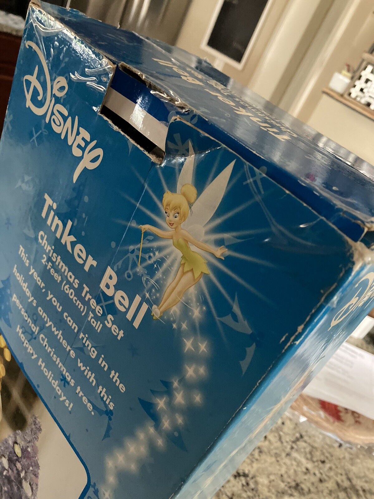 Gemmy Disney Tinker Bell Christmas Holiday Tree Set 24\