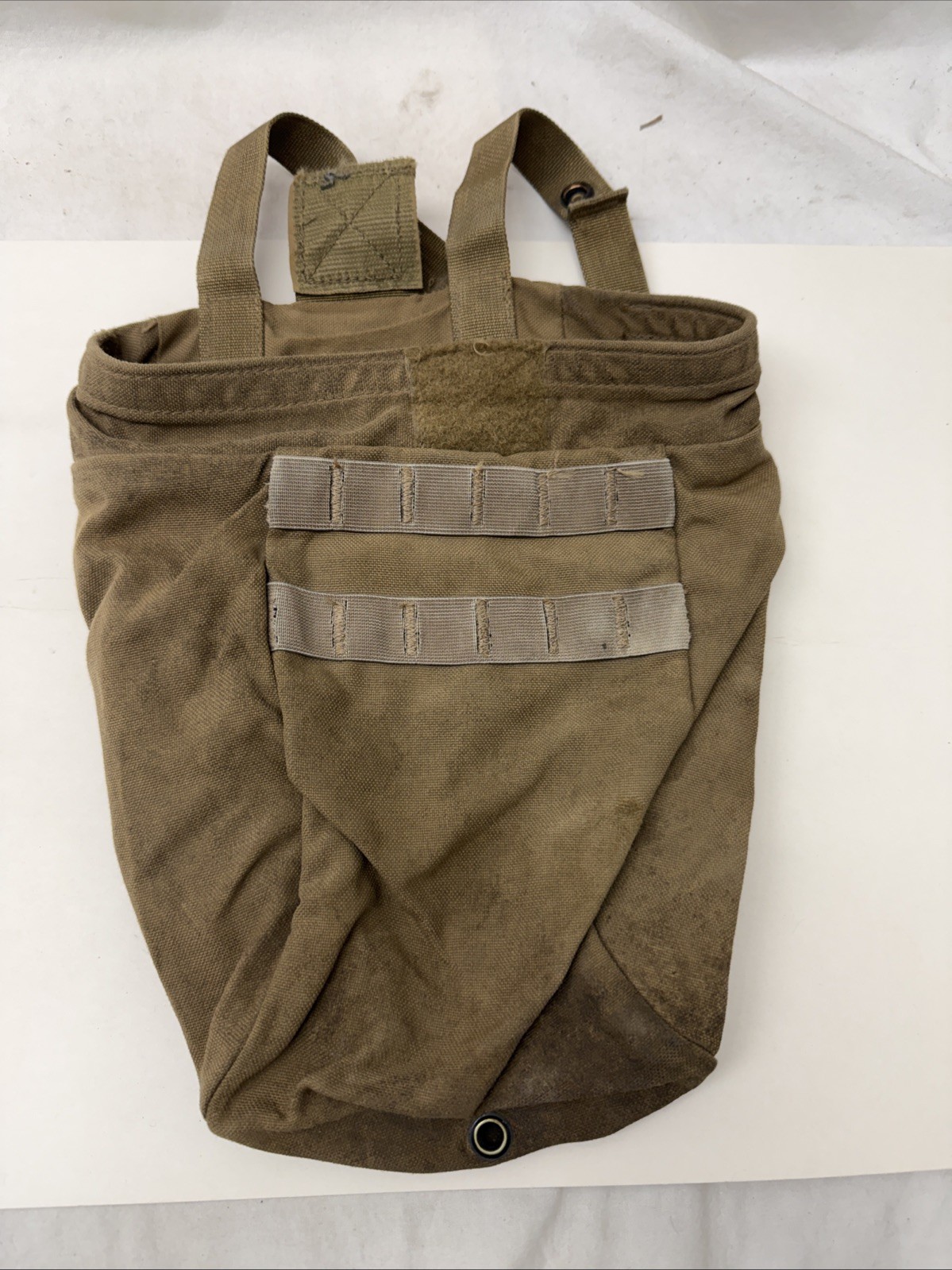 Used USMC Roll Up Dump Pouch FSBE Coyote Brown MOLLE