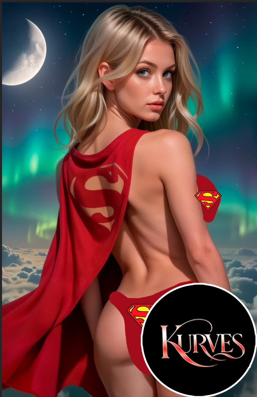 SUPERGIRL V6 | VIRGIN NOTI | SINGLE COVER PRINT | KURVES COMICS SUPERGIRL V6 | VIRGIN NOTI | SINGLE COVER PRINT | KURVES COMICS