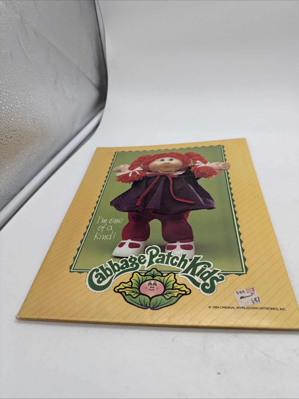 80s Toys - Vintage RED Cabbage Patch Kids Dolls Folder "I'm one of a kind" 80s Toys - Vintage RED Cabbage Patch Kids Dolls Folder "I'm one of a kind"