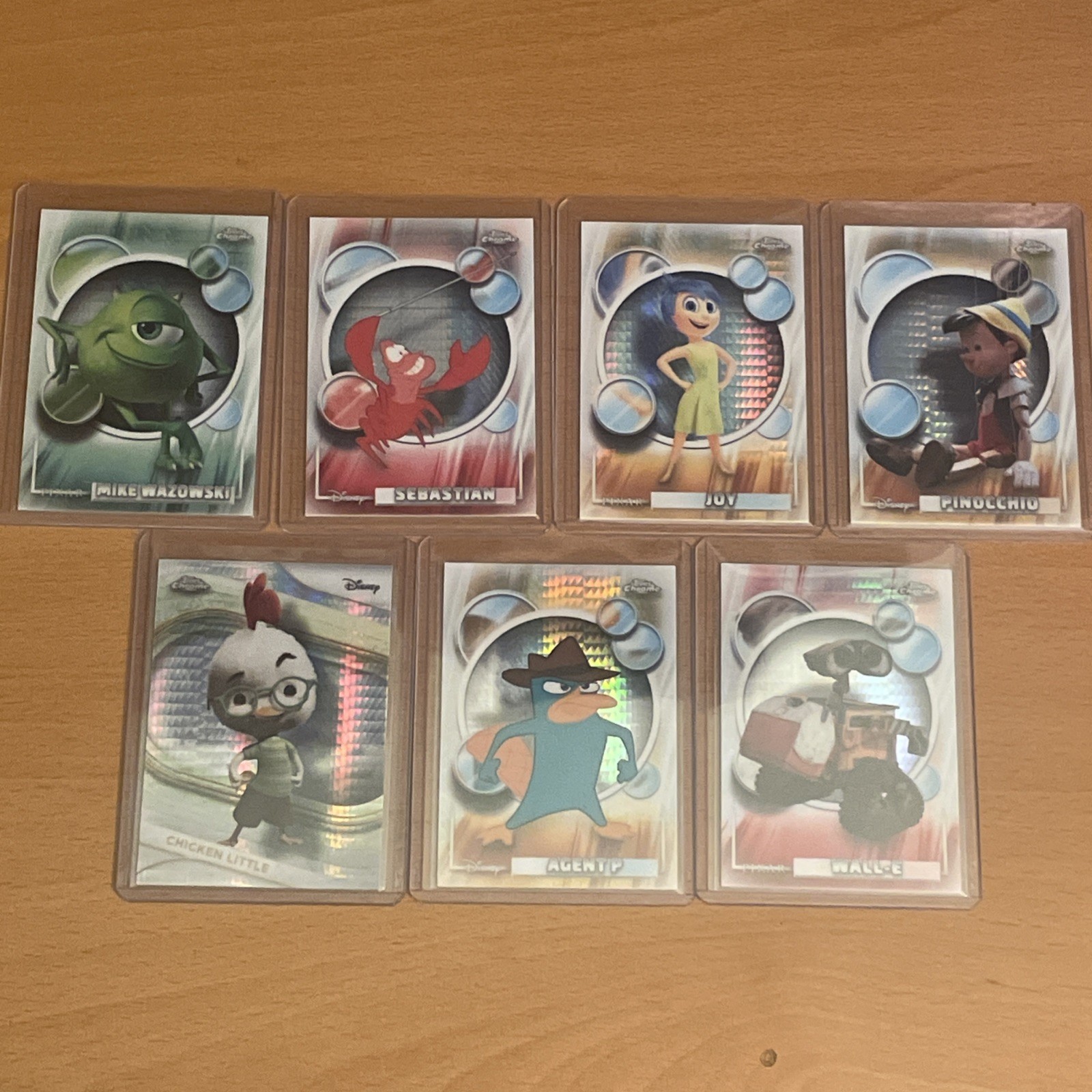 2025/26 TOPPS CHROME DISNEY PRISM REFRACTOR LOT Of 7 Cards 2025/26 TOPPS CHROME DISNEY PRISM REFRACTOR LOT Of 7 Cards