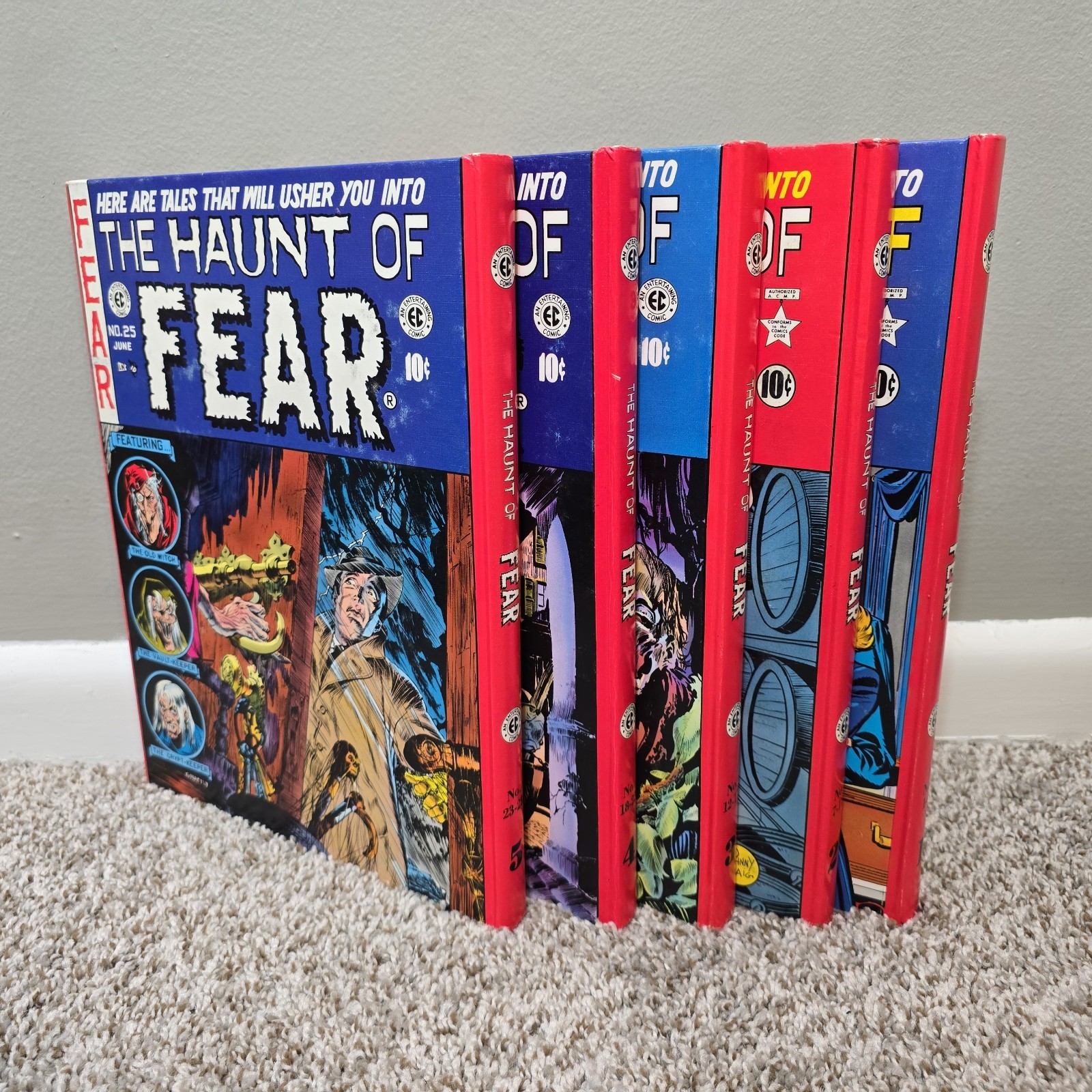 Haunt of Fear EC Library 5 Volume Set Hardcover HC Volumes 1-5 Haunt of Fear EC Library 5 Volume Set Hardcover HC Volumes 1-5