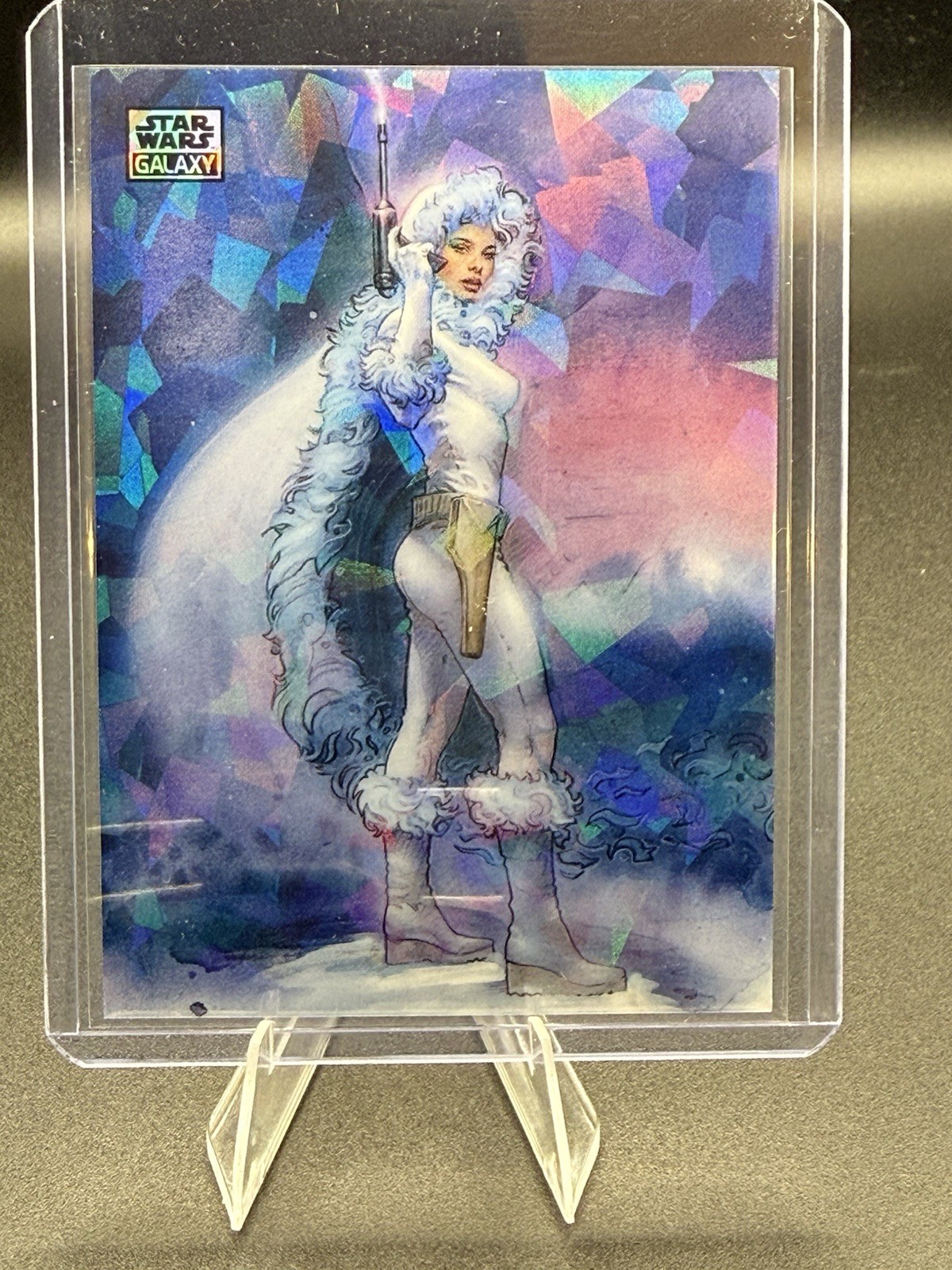 2026 Topps Galaxy Star Wars Padme A Chilly Reception Atomic Refractor /150 #69