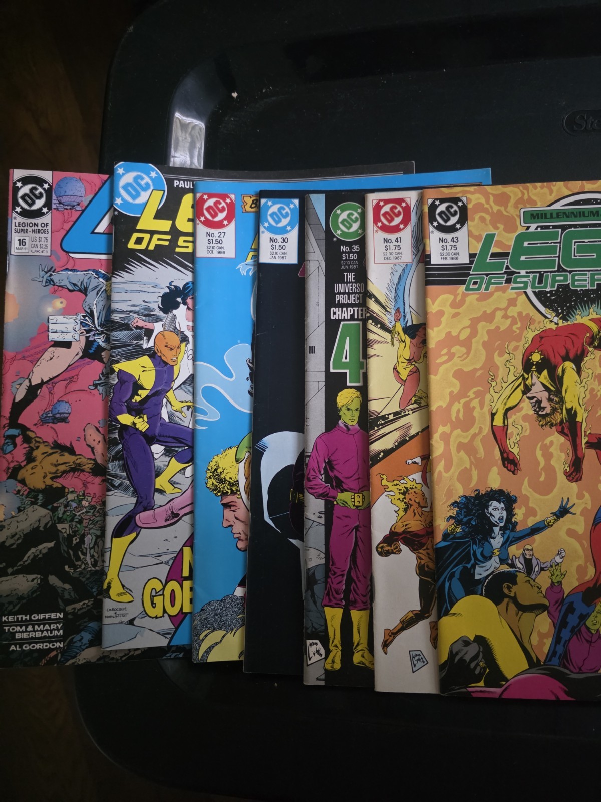 DC Comics Legion of Super-Heroes Comic Book Lot of 15 Issues COPPER AGE DC Comics Legion of Super-Heroes Comic Book Lot of 15 Issues COPPER AGE