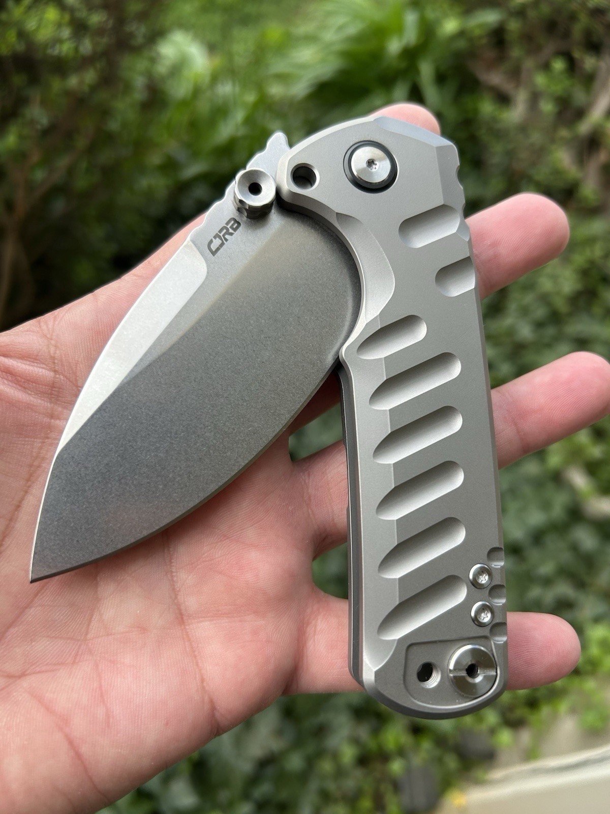 CJRB Limited Edition Titanium Tundra Framelock S35VN Knife Brand New In Box CJRB Limited Edition Titanium Tundra Framelock S35VN Knife Brand New In Box