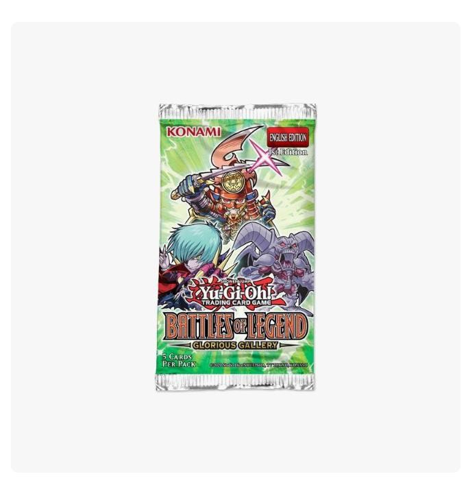 Battles of Legend: Glorious Gallery Booster Pack [1st Edition] (BLGG)
