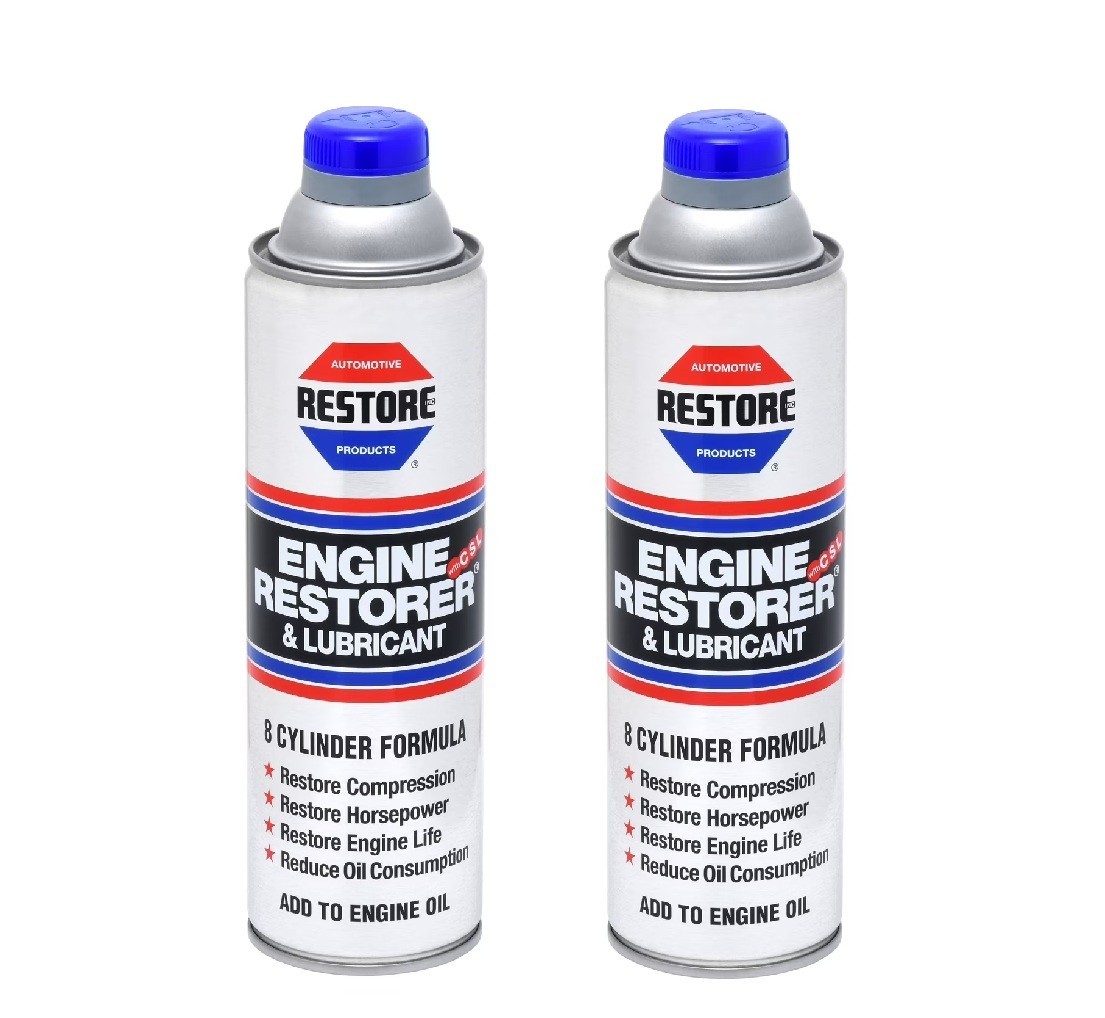 Restore 8 Cylinder Formula Engine Restorer and Lubricant , 16 fl oz. Pack of 2 Restore 8 Cylinder Formula Engine Restorer and Lubricant , 16 fl oz. Pack of 2
