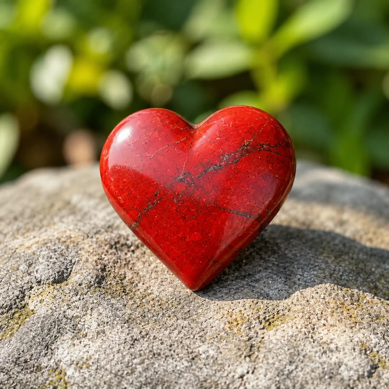 Natural Red Jasper Heart Stone Carved Crystal Pocket Stones Healing Decor Gift Natural Red Jasper Heart Stone Carved Crystal Pocket Stones Healing Decor Gift