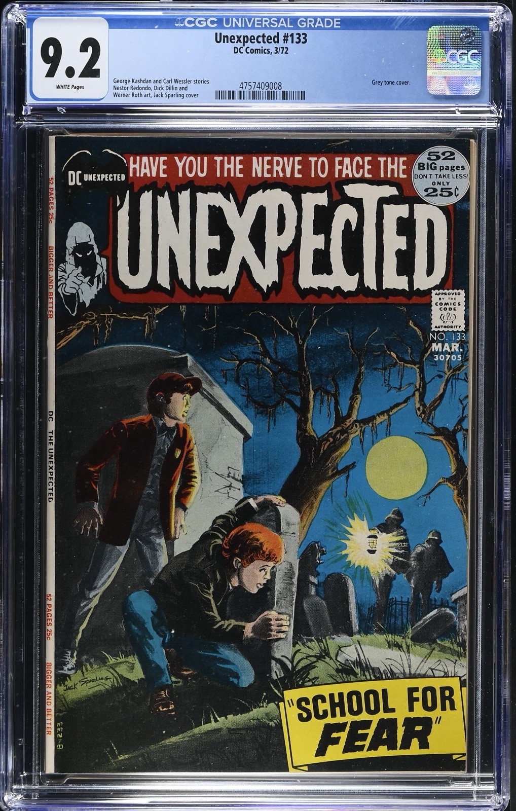 Unexpected #133 1972 CGC 9.2 High Definition Scans** Unexpected #133 1972 CGC 9.2 High Definition Scans**