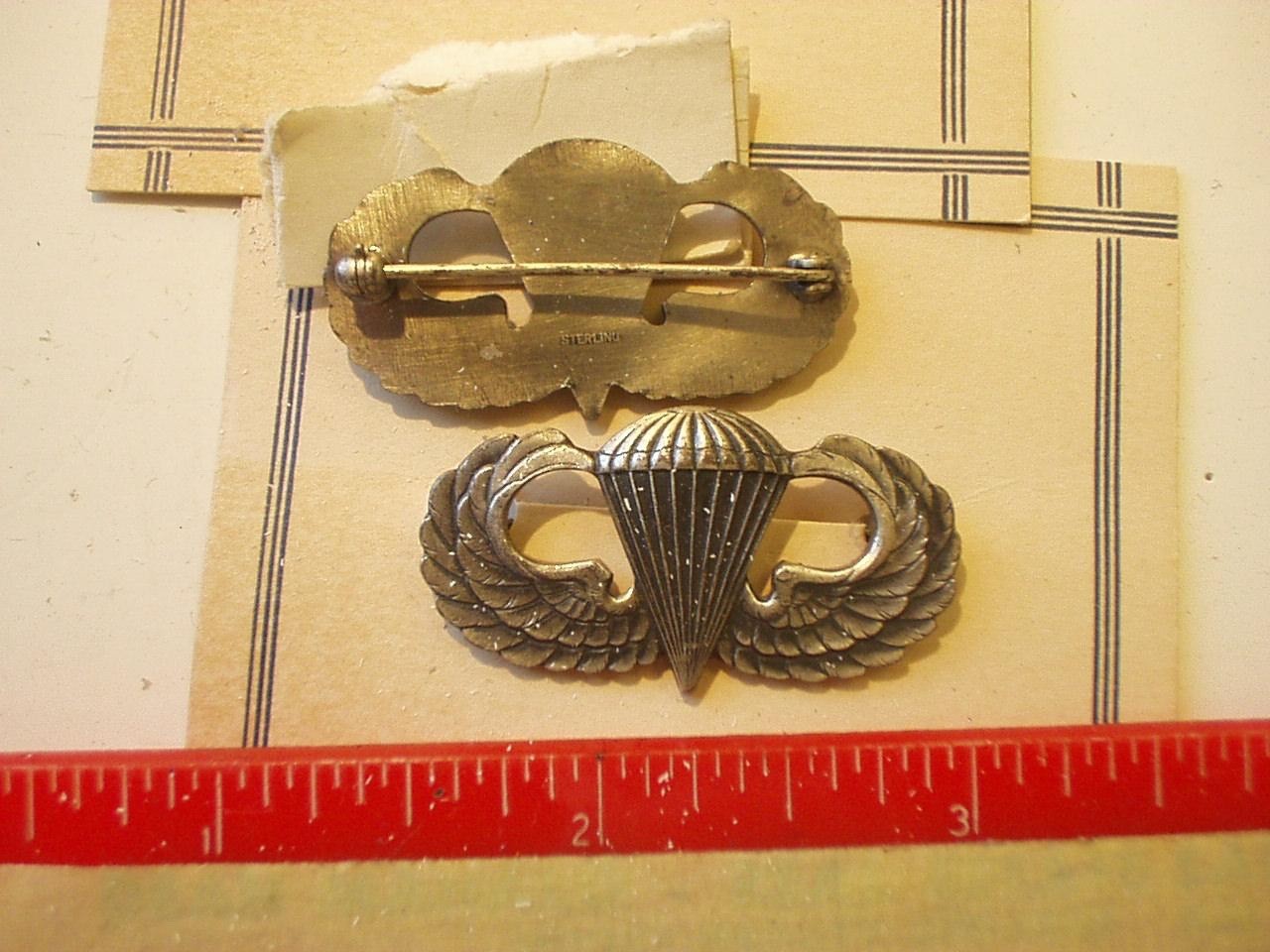 WINGS JUMP*Sterling. *vintage U.S* WW 2 Wosk ** $ 64.+ $9.50 Postage WINGS JUMP*Sterling. *vintage U.S* WW 2 Wosk ** $ 64.+ $9.50 Postage